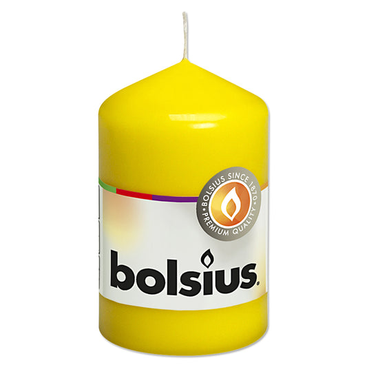 Pillar Candle 80/48 mm (Yellow)