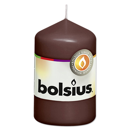 Pillar Candle 80/48 mm (Maroon)