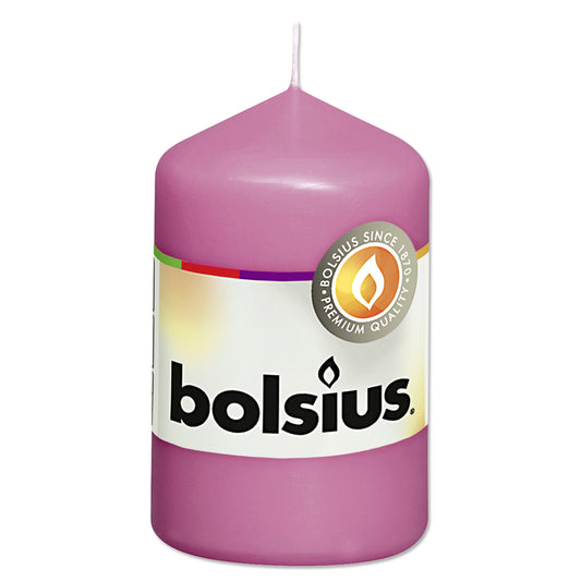 Pillar Candle 80/48 mm (Fuchsia)