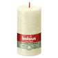 Pillar candle 130/68 RUSTIC soft pearl