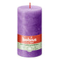 Pillar candle 130/68 RUSTIC vibrant violet