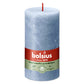 Pillar candle 130/68 RUSTIC sky blue