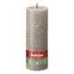Pillar candle 190/68 RUSTIC sandy grey