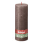 Pillar candle 190/68 RUSTIC rustic taupe