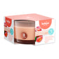 Scented candles in a glass 50/80 mm peach