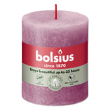Pillar candle 80/68 RUSTIC ash rose